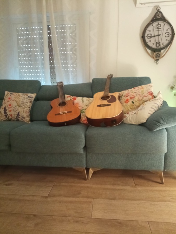 Las guitarras, preparadas